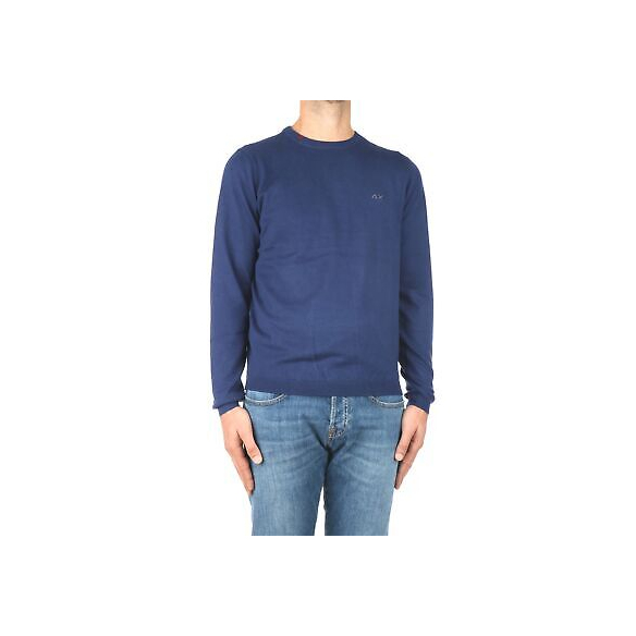SUN 68 K40101 Maglia Uomo Denim S