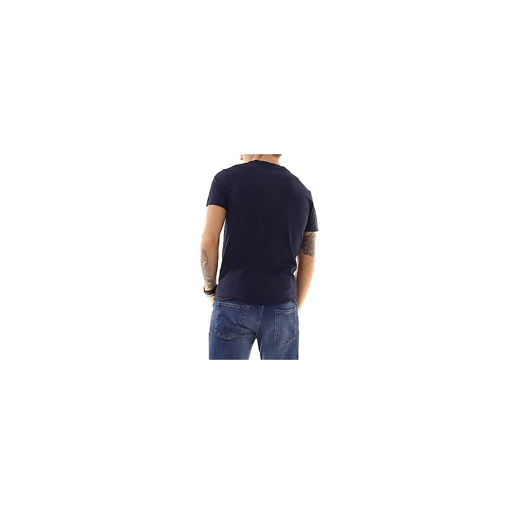 SUN68 T-Shirt Uomo T31111 07 Navy...