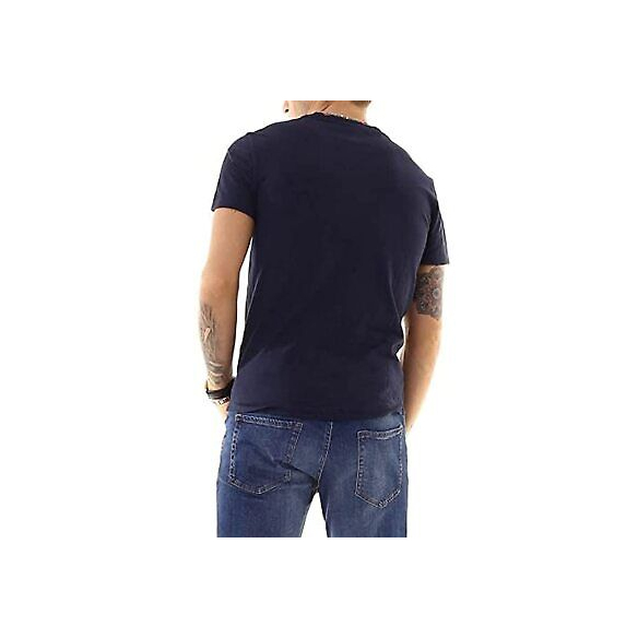 SUN68 T-Shirt Uomo T31111 07 Navy Blue, XL