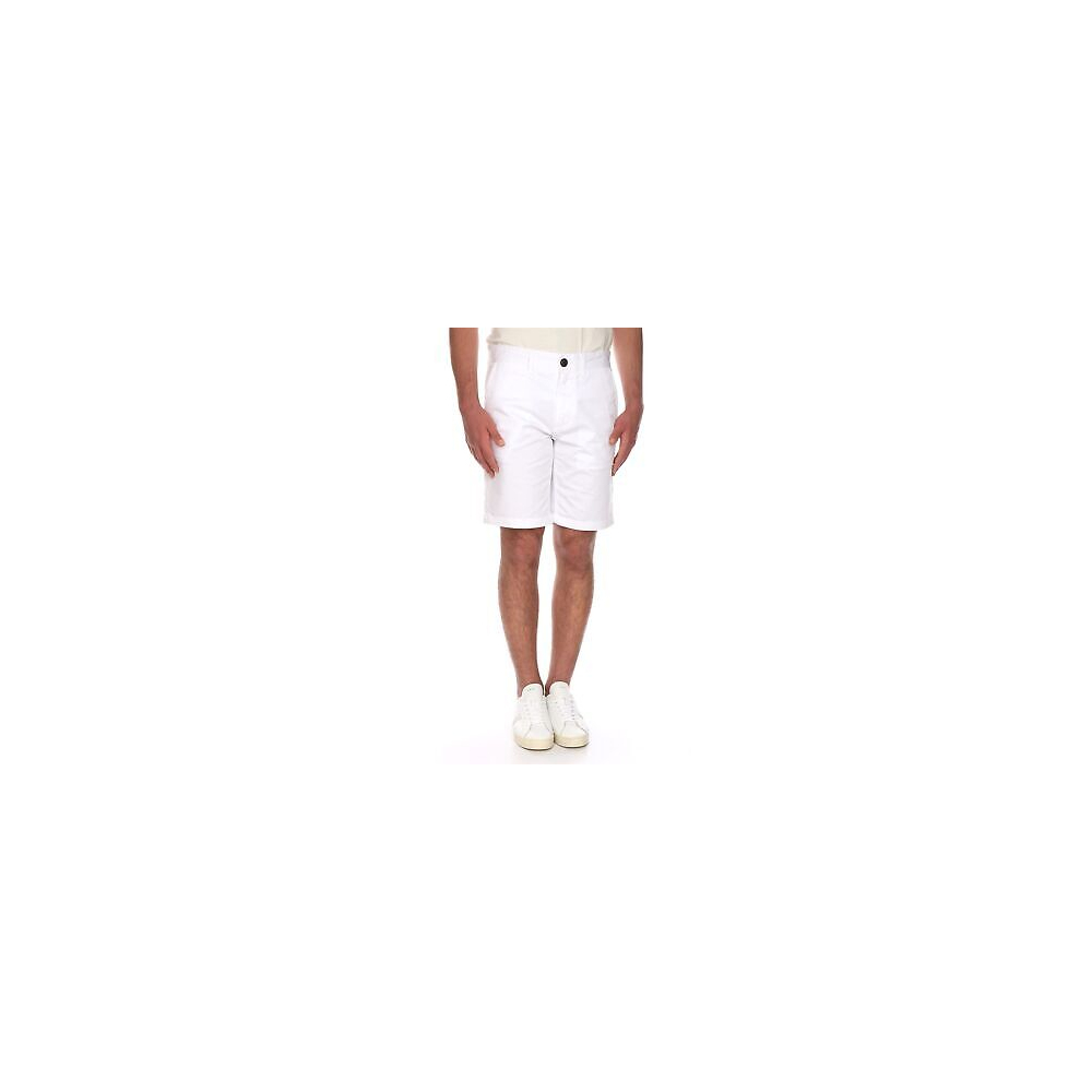SUN68 Shorts Bermuda Uomo Bianco