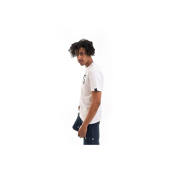 SUN68 T-Shirt Round Big Word (Bianco)