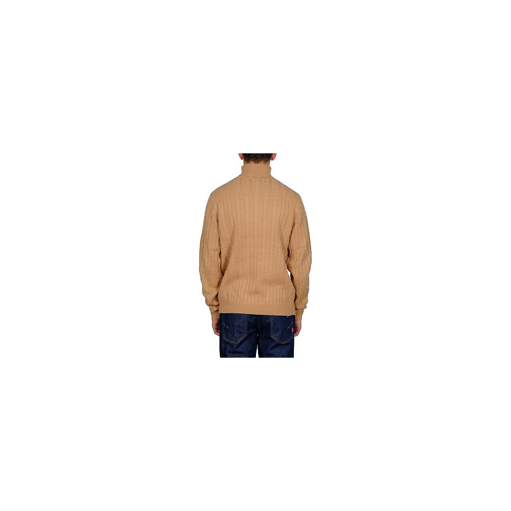 SUN68 Dolcevita Turtle Cable (Beige)