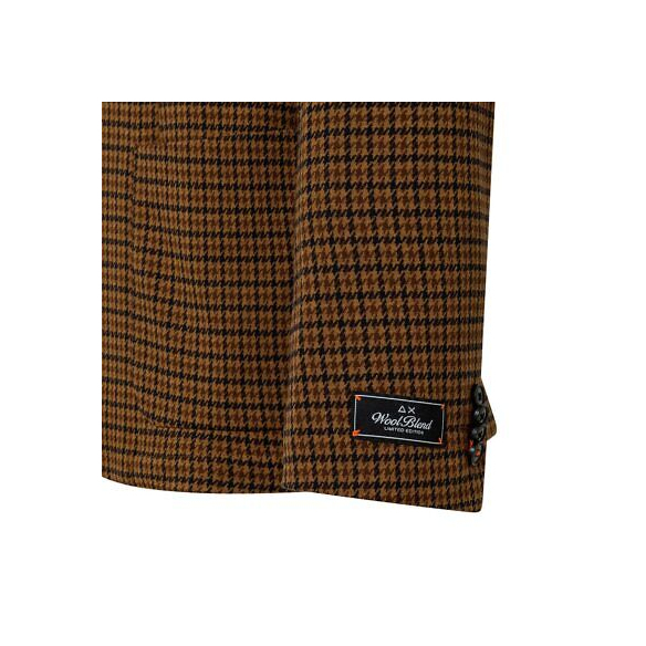 SUN68 Blazer Fancy Jersey Wool (Cammello/Navy Blue)