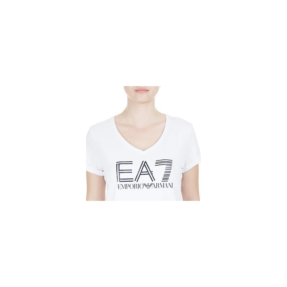 EA7 T-Shirt Donna Logo 3htt39 tj12z m...