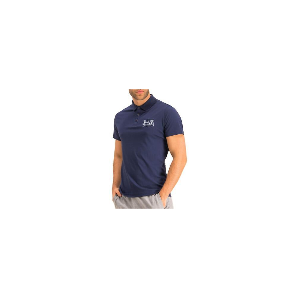 EA7 Polo Uomo S Blu 8npf12 Pjnqz 1/20...