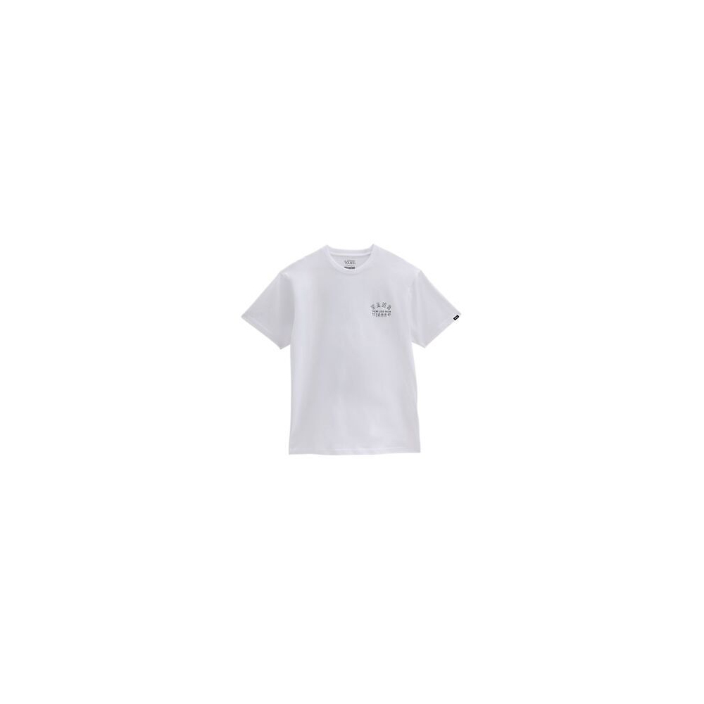 T-SHIRT UOMO VANS STRIKED SS VN0A7PLSWHT