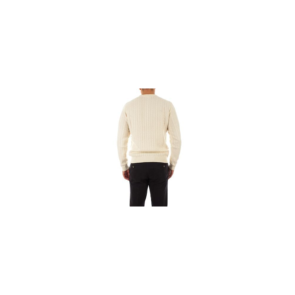 SUN 68 Maglia Uomo Bianco Panna