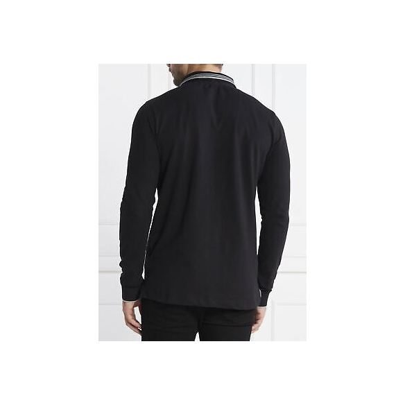 Aeronautica Militare Polo Basica Frecce Tricolori in piqu? (Jet Black)