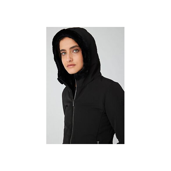 Ciesse Piumini Claire - Piumino Reversibile da donna con Eco Pelliccia (Asphalt)