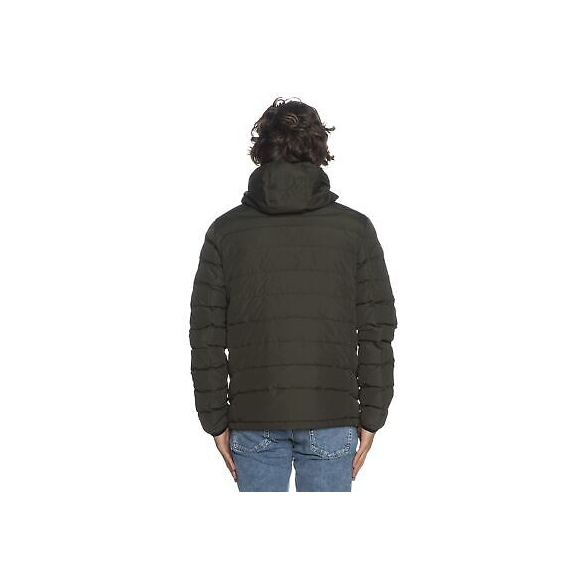 CIESSE PIUMINI STEVENSON - Piumino invernale uomo con cappuccio (Olive Night)