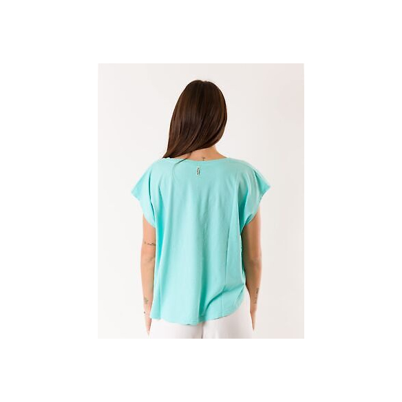 DEHA T-Shirt Donna Loose-Fit (Acqua Green)