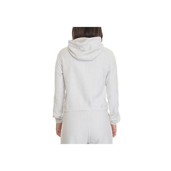 Emporio Armani EA7 Felpa Donna con Cappuccio Logo Series in Cotone (Lunar