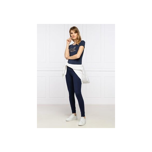 Emporio Armani EA7 T-Shirt con Maxi Logo 3KTT26 TJ12Z (Blu Navy)