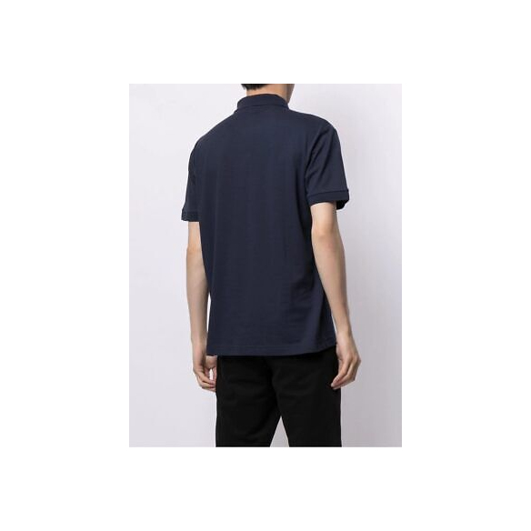 EA7 Polo Uomo Train Gold Label Pima Pique (Blu Navy)
