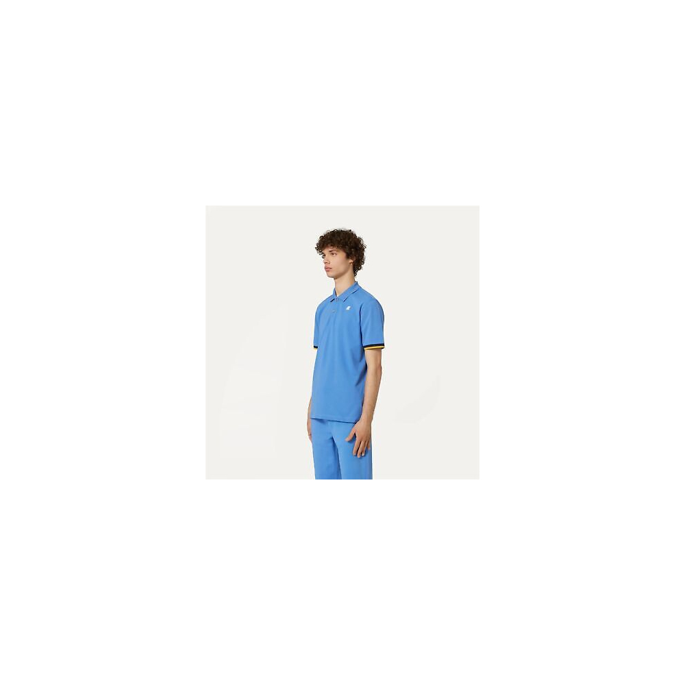 K-Way Polo Uomo Vincent (Blue...