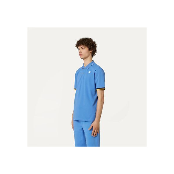 K-Way Polo Uomo Vincent (Blue Ultramarine)