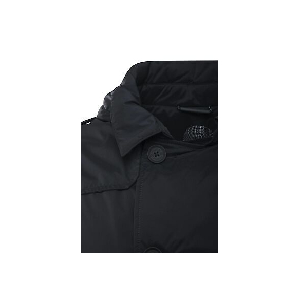 PEOPLE OF SHIBUYA Giubbotto Trench Uomo TAIFU PM802 AI23 (Nero)