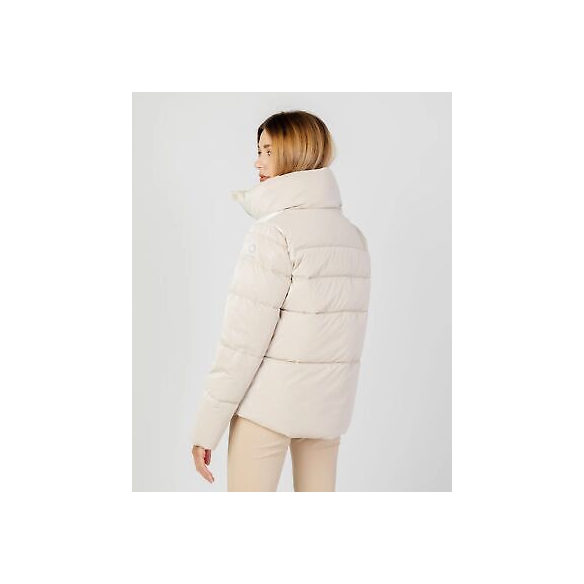 SUNS Giubbino Donna Imbottito Crepe Vet (Beige)