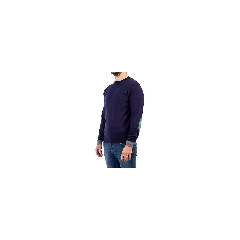 Ax sun68 Pullover Uomo Blu K40137