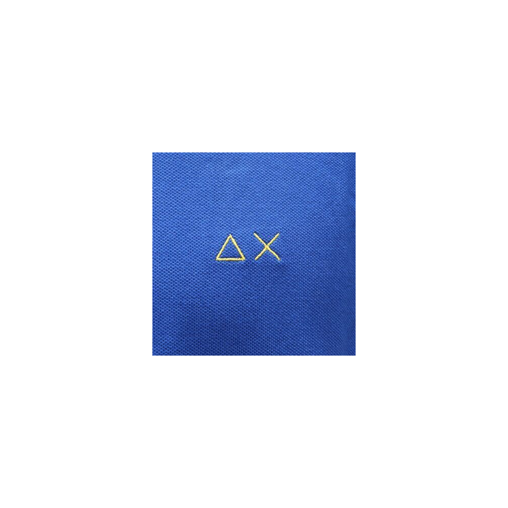SUN 68 0675AH polo uomo bluette...