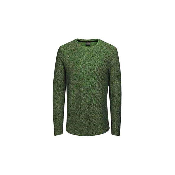 JACK & JONES Jordrum Sweat Crew Neck Verde O Rosa, Verde, M