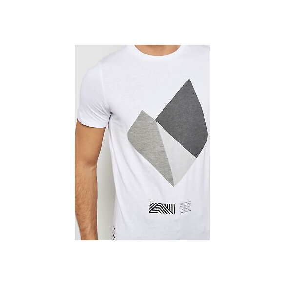 JACK&JONES 12134689 TONO T-SHIRT E CANOTTE Uomo WHITE XL