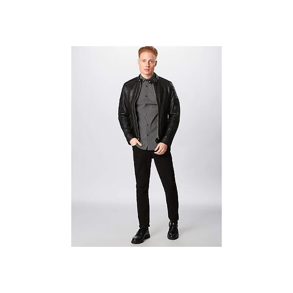 JACK & JONES Camicia Casual JPRBLACKBURN (Dark Navy, S)