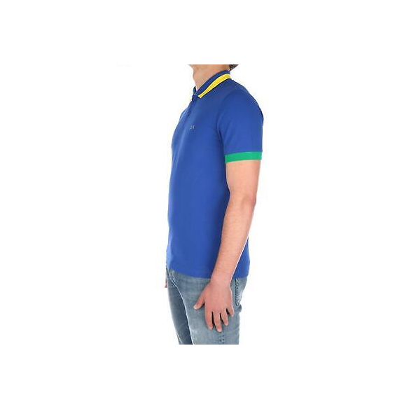 SUN68 Polo Maniche Corte Uomo Royal