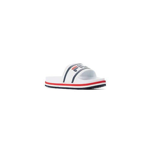 Fila Morro Bay Zeppa wmn, Sandalo, Donna, Bianco (White/Stripe), 39 EU