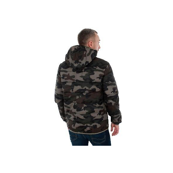 JACK & JONES Jorbend, giacca da uomo leggermente trapuntata, Uomo, mimetico, S