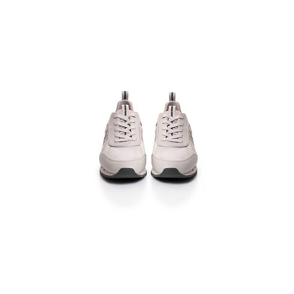 EA7 Sneaker English X8X027 XK173 (Silver Cloud + Gunmeta)