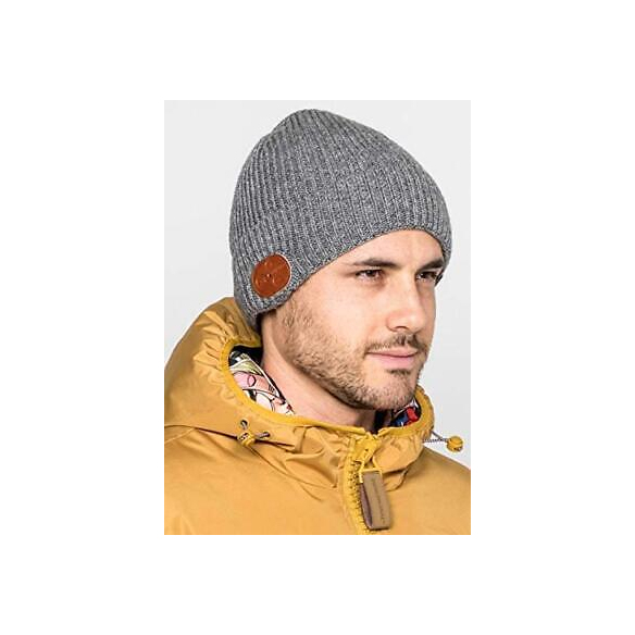 80DB BT-Cold Connected Beanie Grey