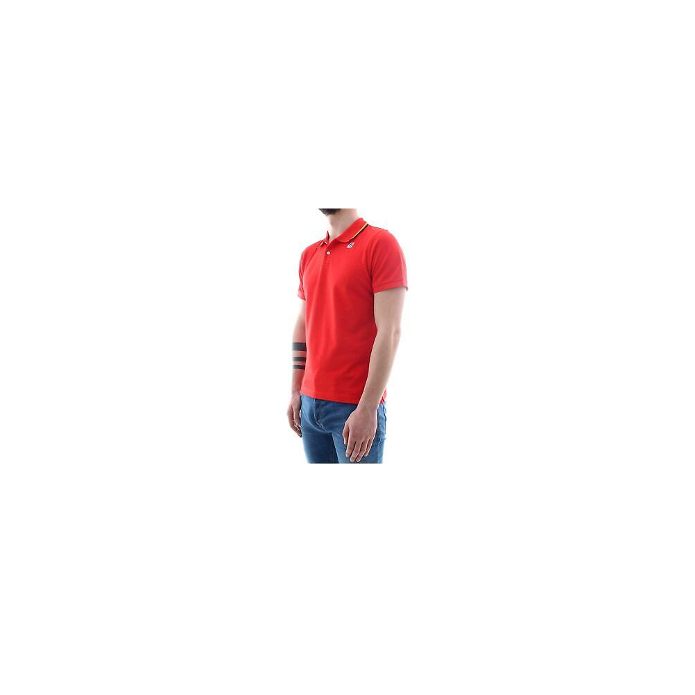 K-Way Polo Jude da Uomo Rossa