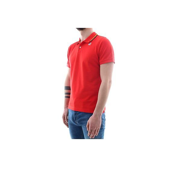 K-Way Polo Jude da Uomo Rossa