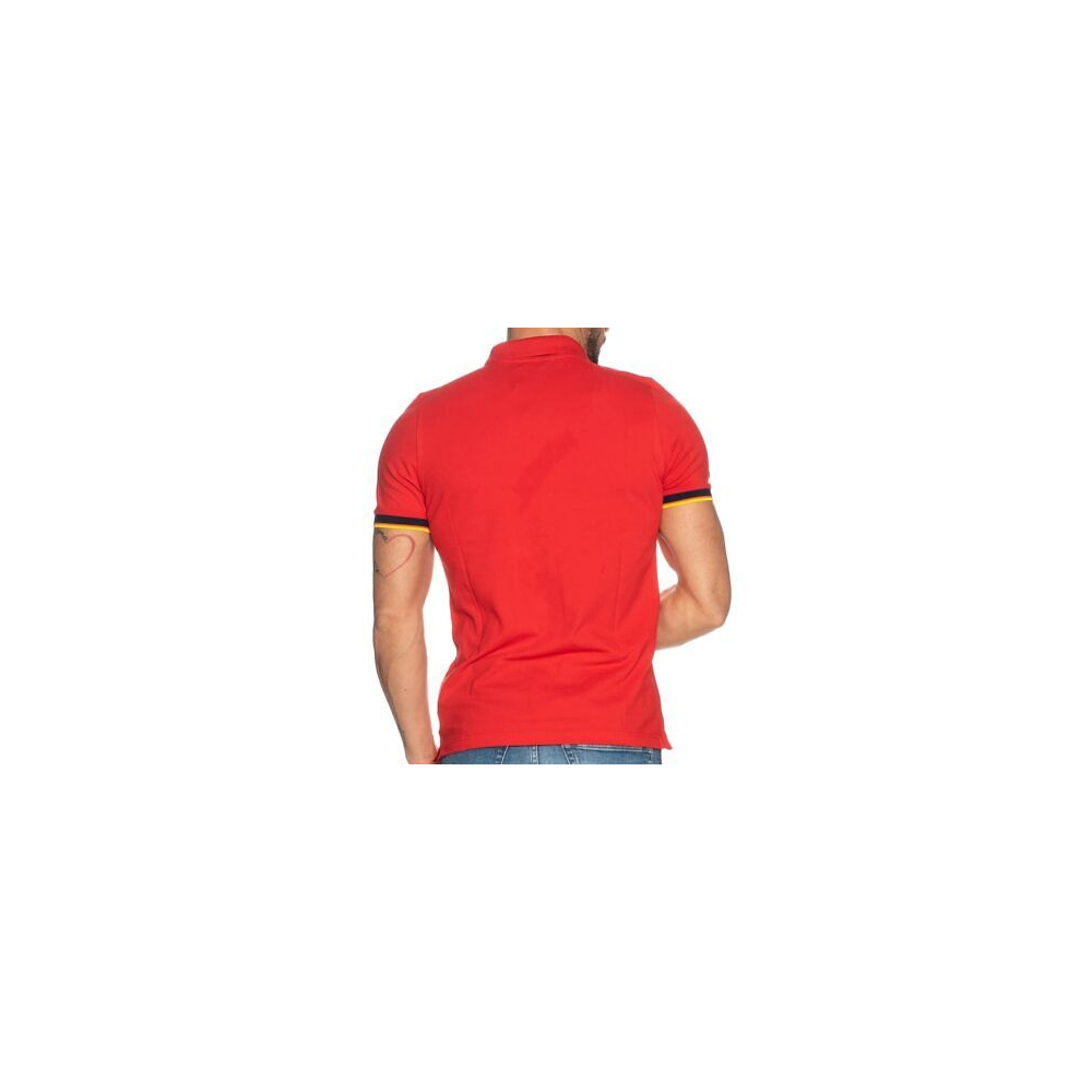 K-Way Polo Uomo Contrast Stretch...