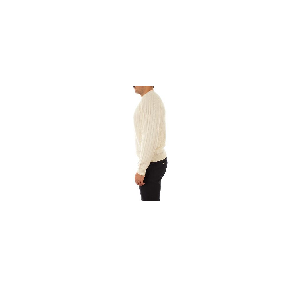 SUN 68 Maglia Uomo Bianco Panna