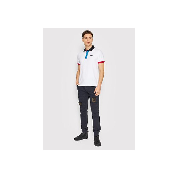 Aeronautica Militare Polo Uomo PO1601 Bianco