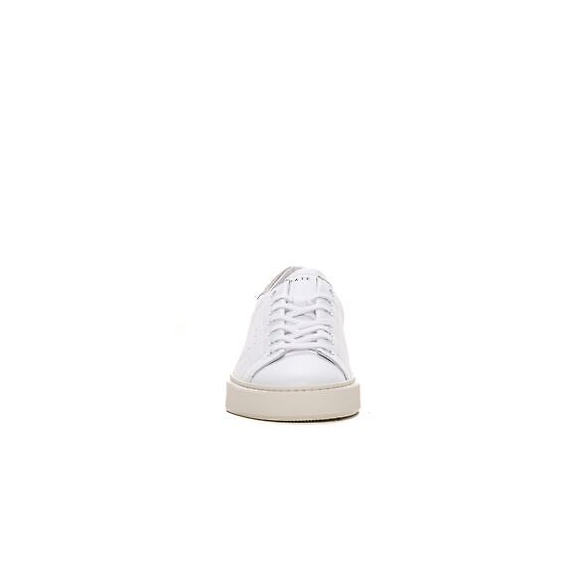 D.A.T.E. Sneaker da Uomo Levante Bianca e Beige in Pelle - Levante M