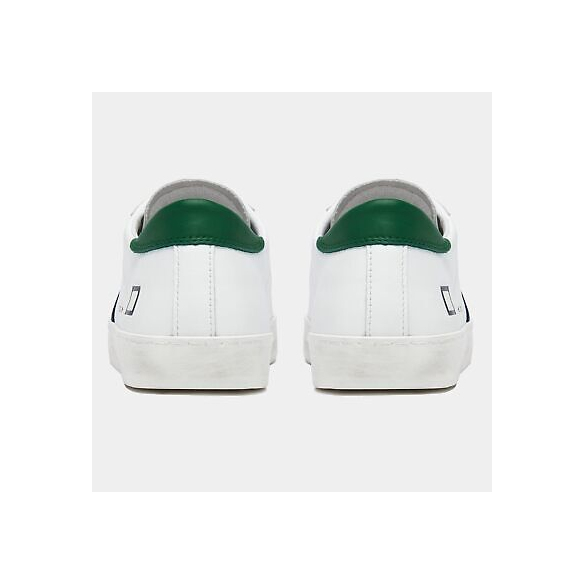 Sneakers Uomo D.A.T.E. Bianco Verde Hill Low Calf