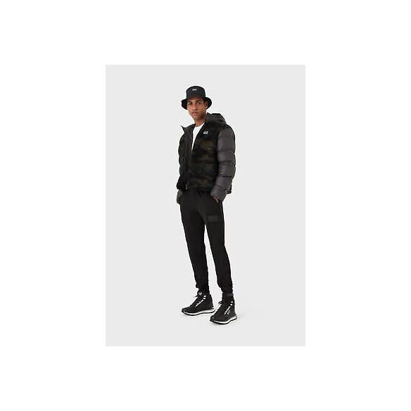Emporio Armani Pantaloni Evo Mix in Tessuto Tecnico (Black)