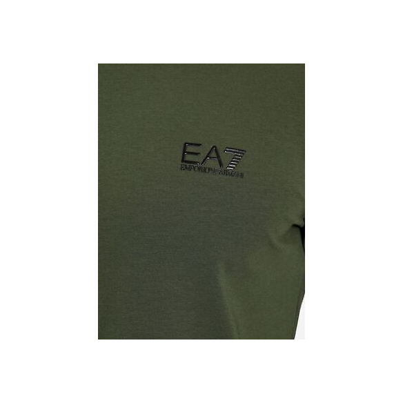 EA7 Maglia Uomo a Manica Lunga Core Identity (Verde)