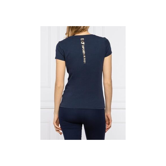 Emporio Armani EA7 T-Shirt con Maxi Logo 3KTT26 TJ12Z (Blu Navy)