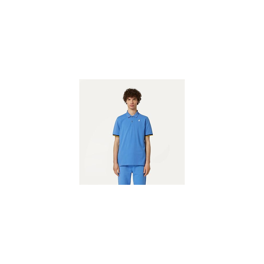 K-Way Polo Uomo Vincent (Blue...