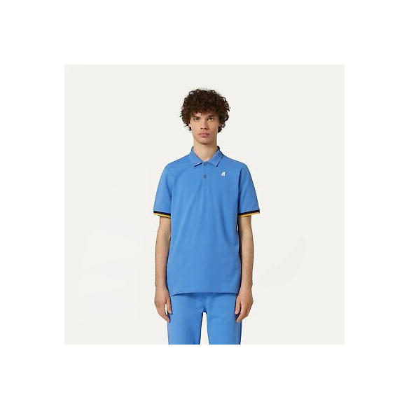 K-Way Polo Uomo Vincent (Blue Ultramarine)