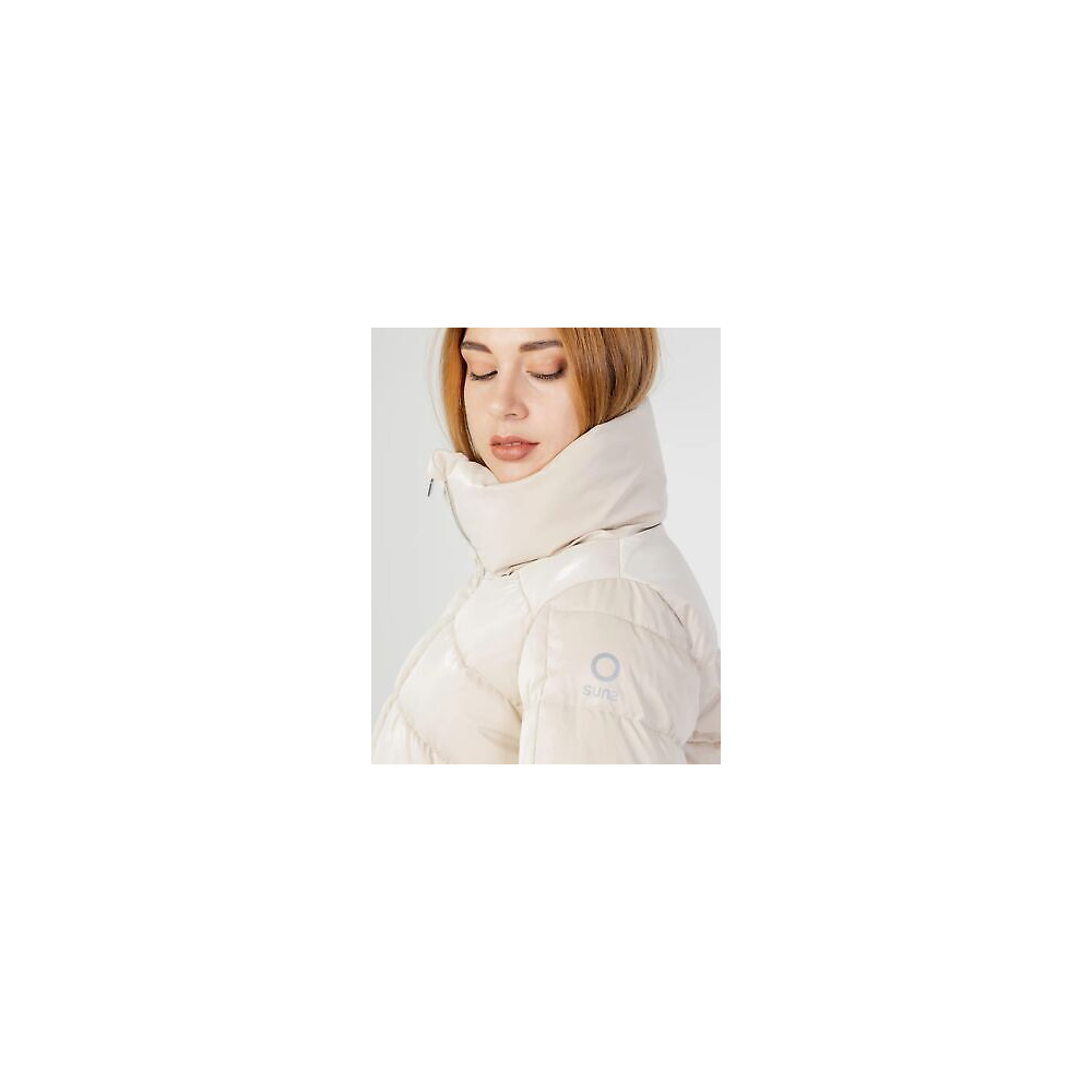 SUNS Giubbino Donna Imbottito Crepe...
