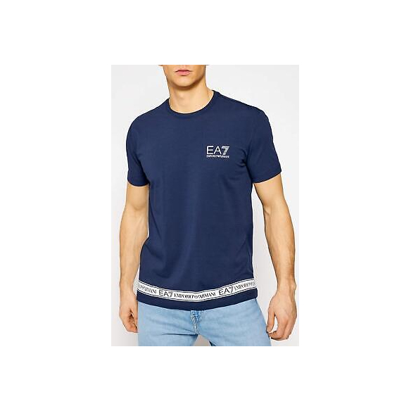 EA7 T-shirt uomo 3KPT05PJ03Z BLU NAVY