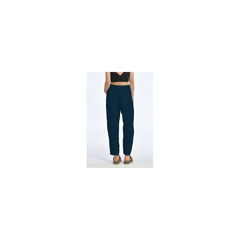 DEHA Pantalone in Lino Donna...