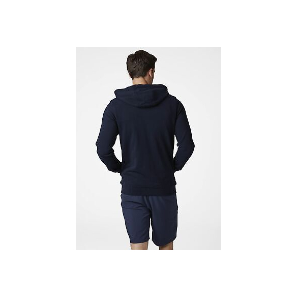 Helly Hansen Uomo HH Logo Full Zip Hoodie, Blu, L