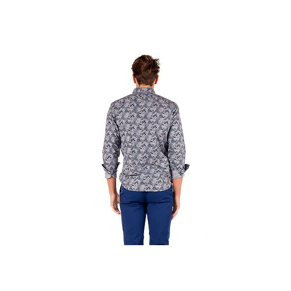 JACK & JONES Camicia Casual JPRBLACKBURN (Chambray Blue, M)