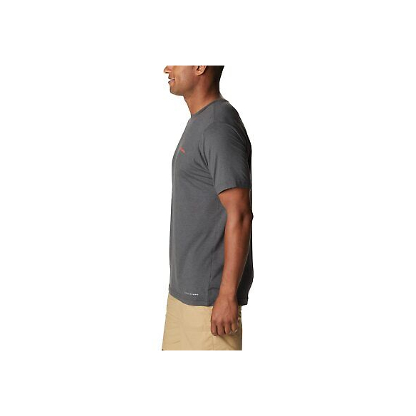 Columbia Tech Trail, T-Shirt con Stampa, Uomo